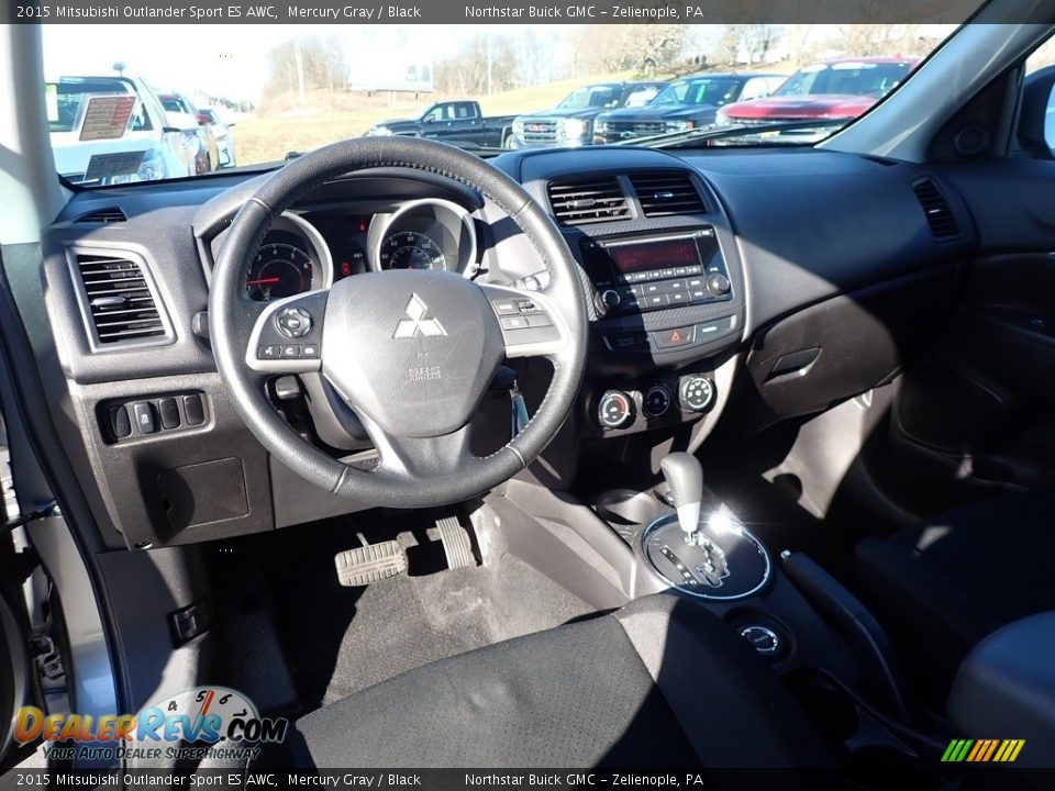 2015 Mitsubishi Outlander Sport ES AWC Mercury Gray / Black Photo #18