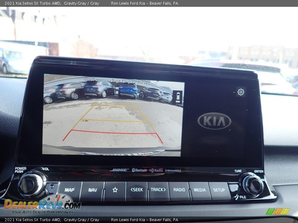 2021 Kia Seltos SX Turbo AWD Gravity Gray / Gray Photo #19
