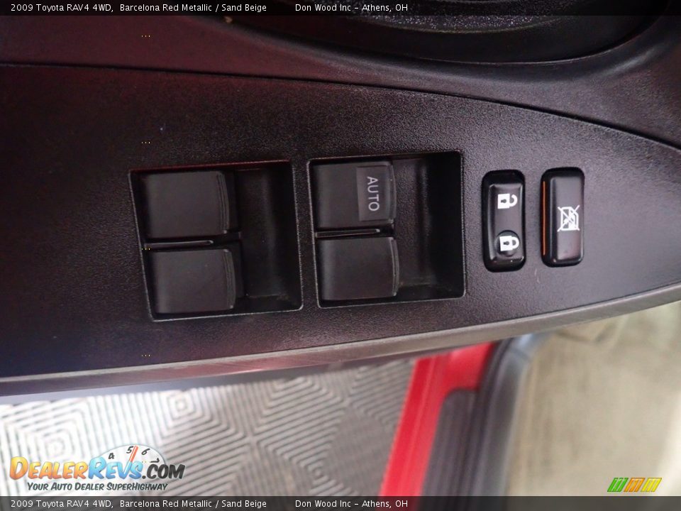 2009 Toyota RAV4 4WD Barcelona Red Metallic / Sand Beige Photo #20