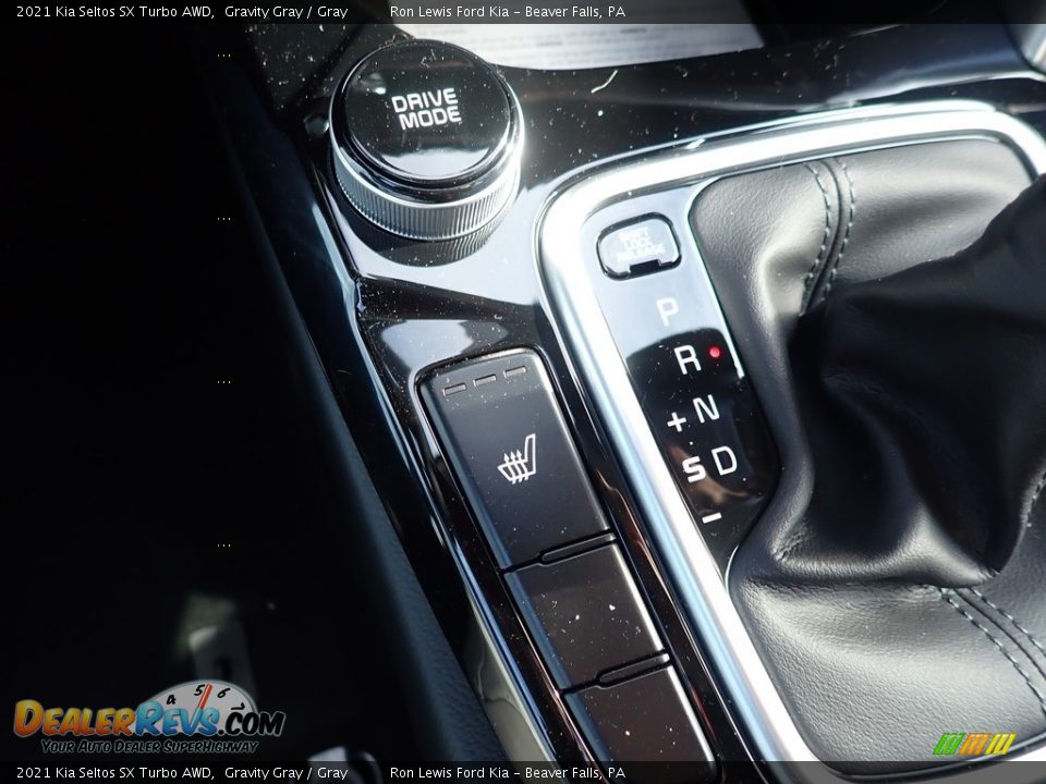 2021 Kia Seltos SX Turbo AWD Gravity Gray / Gray Photo #20