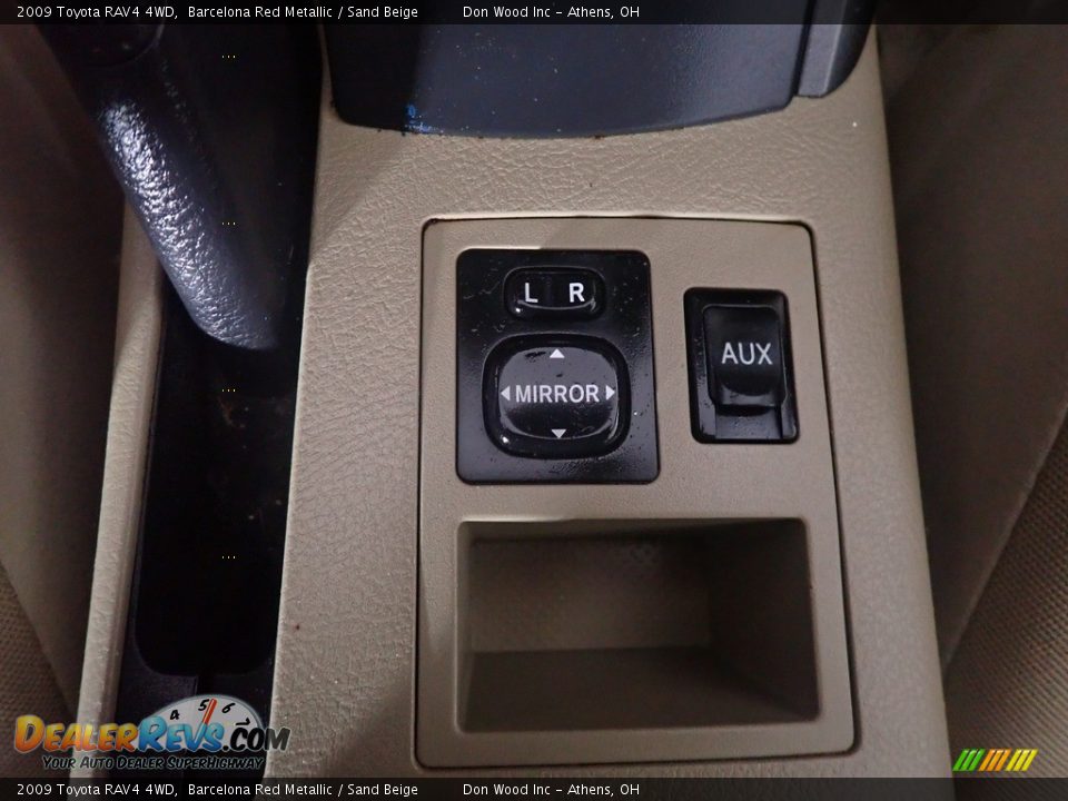 2009 Toyota RAV4 4WD Barcelona Red Metallic / Sand Beige Photo #31