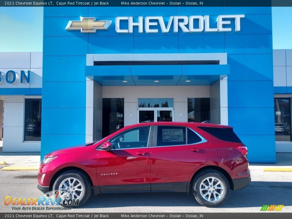 2021 Chevrolet Equinox LT Cajun Red Tintcoat / Jet Black Photo #1