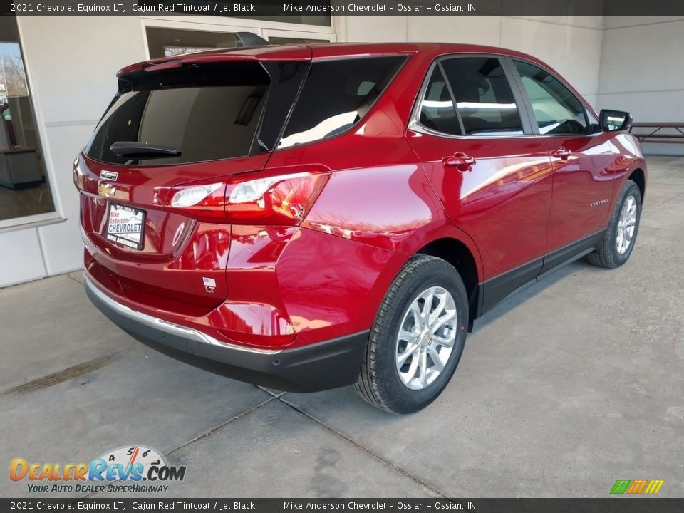 2021 Chevrolet Equinox LT Cajun Red Tintcoat / Jet Black Photo #4