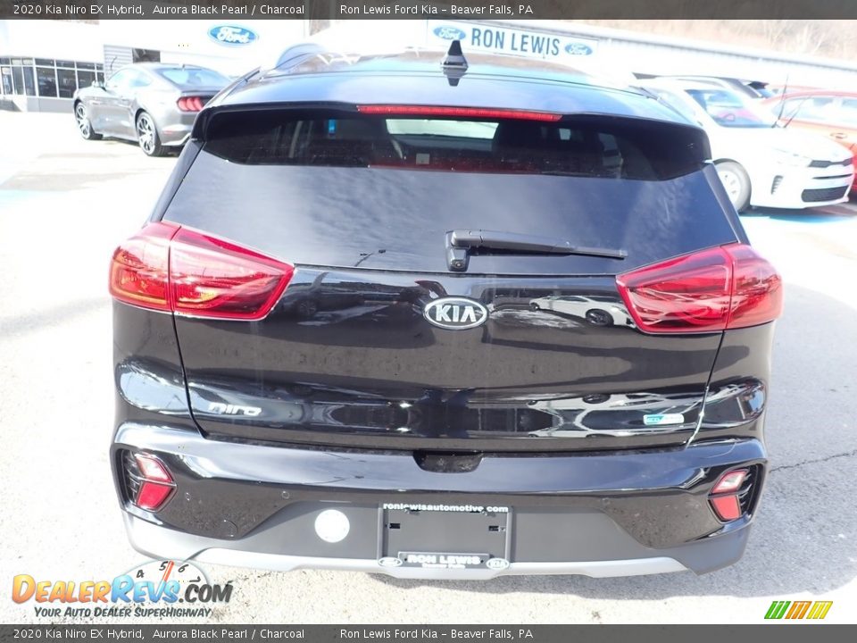 2020 Kia Niro EX Hybrid Aurora Black Pearl / Charcoal Photo #3