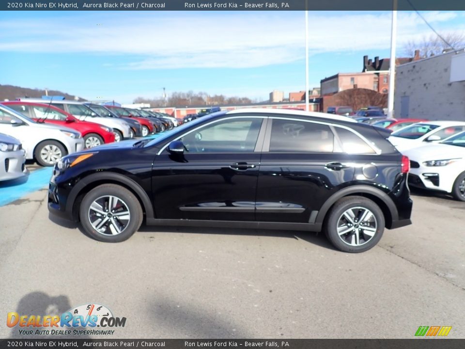2020 Kia Niro EX Hybrid Aurora Black Pearl / Charcoal Photo #5