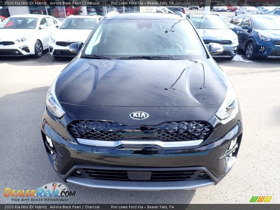 2020 Kia Niro EX Hybrid Aurora Black Pearl / Charcoal Photo #7