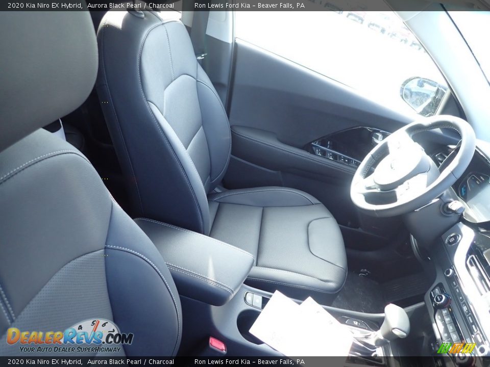 2020 Kia Niro EX Hybrid Aurora Black Pearl / Charcoal Photo #8