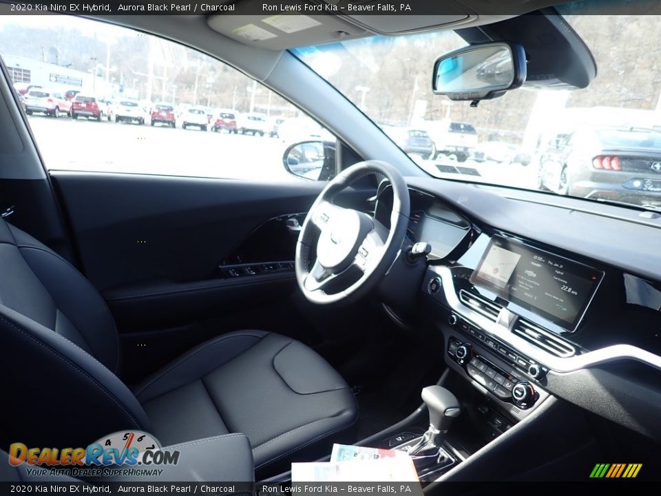2020 Kia Niro EX Hybrid Aurora Black Pearl / Charcoal Photo #9