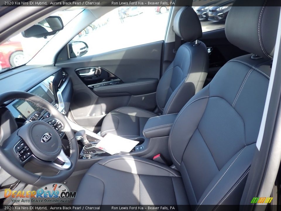 2020 Kia Niro EX Hybrid Aurora Black Pearl / Charcoal Photo #12