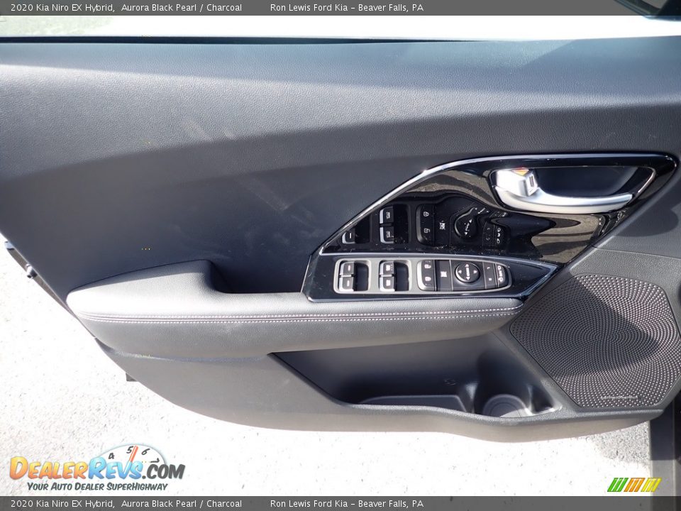 2020 Kia Niro EX Hybrid Aurora Black Pearl / Charcoal Photo #13