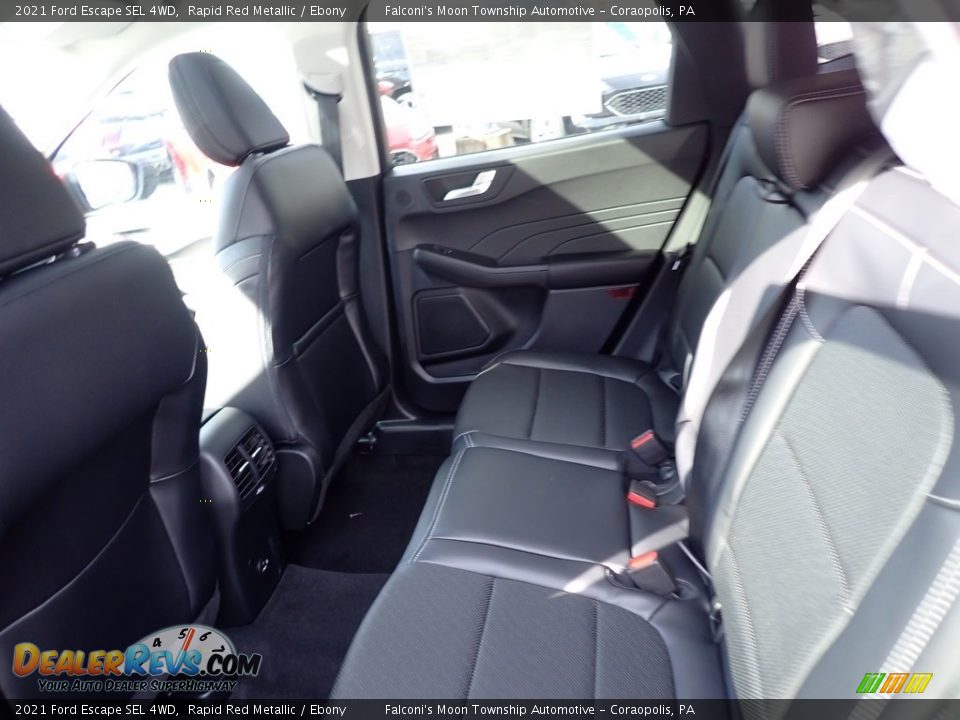 Rear Seat of 2021 Ford Escape SEL 4WD Photo #7