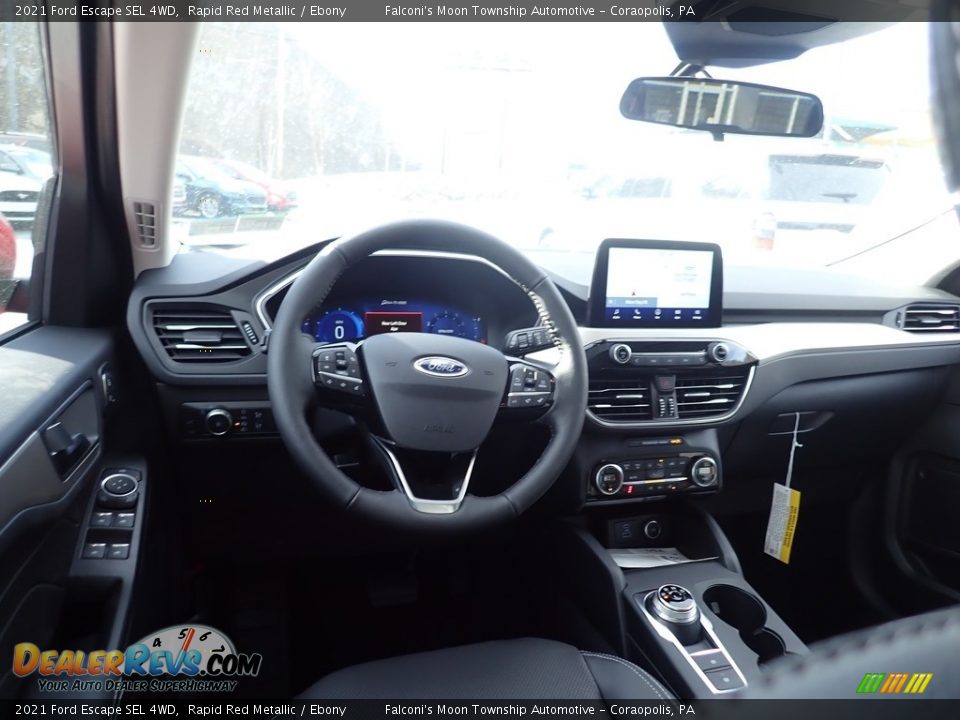 Dashboard of 2021 Ford Escape SEL 4WD Photo #8