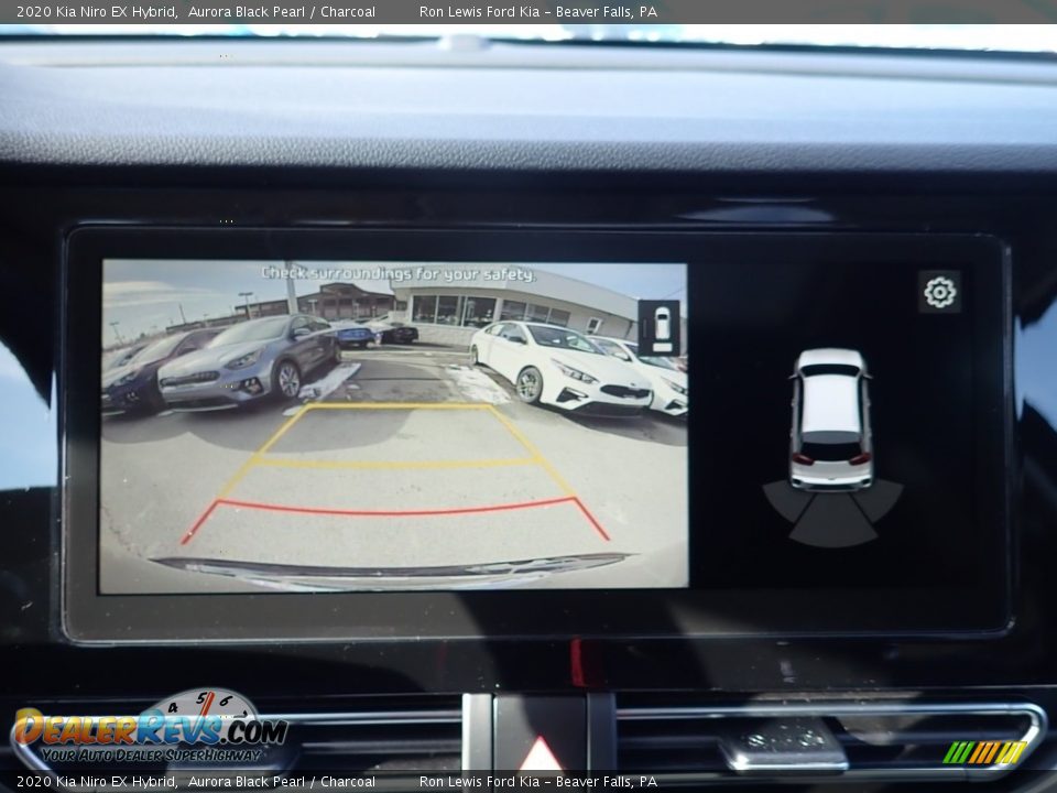 2020 Kia Niro EX Hybrid Aurora Black Pearl / Charcoal Photo #17