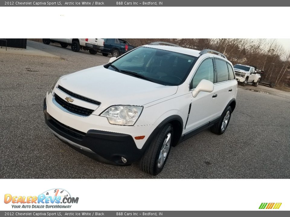 2012 Chevrolet Captiva Sport LS Arctic Ice White / Black Photo #3