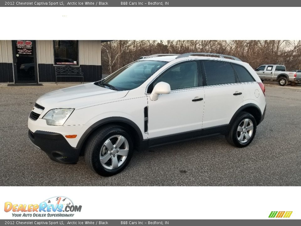 2012 Chevrolet Captiva Sport LS Arctic Ice White / Black Photo #4