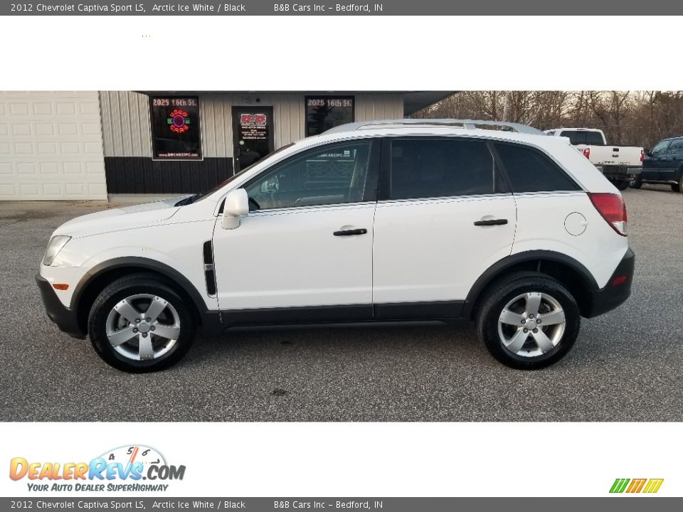 2012 Chevrolet Captiva Sport LS Arctic Ice White / Black Photo #5