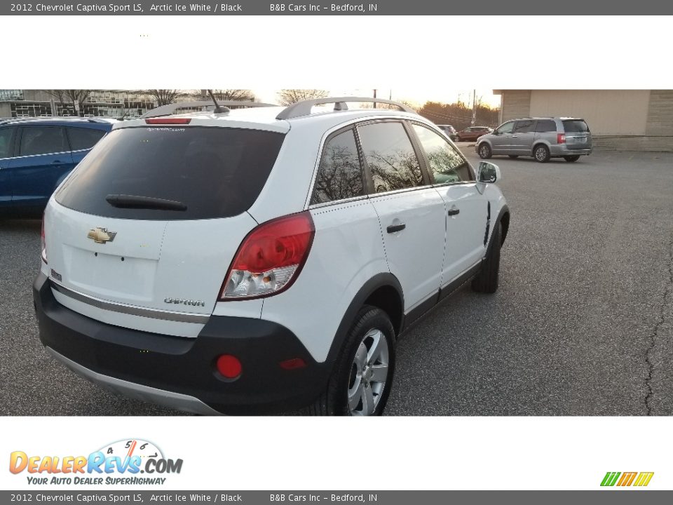 2012 Chevrolet Captiva Sport LS Arctic Ice White / Black Photo #8