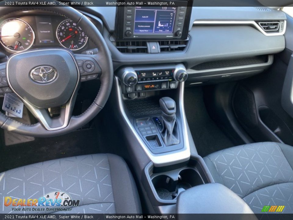 2021 Toyota RAV4 XLE AWD Super White / Black Photo #3