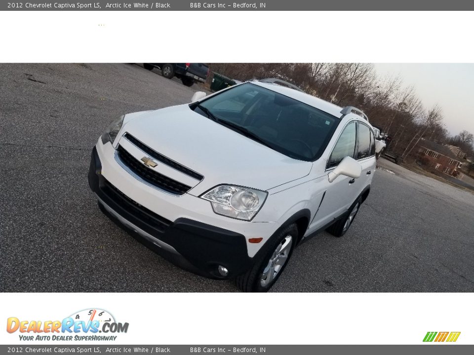 2012 Chevrolet Captiva Sport LS Arctic Ice White / Black Photo #24