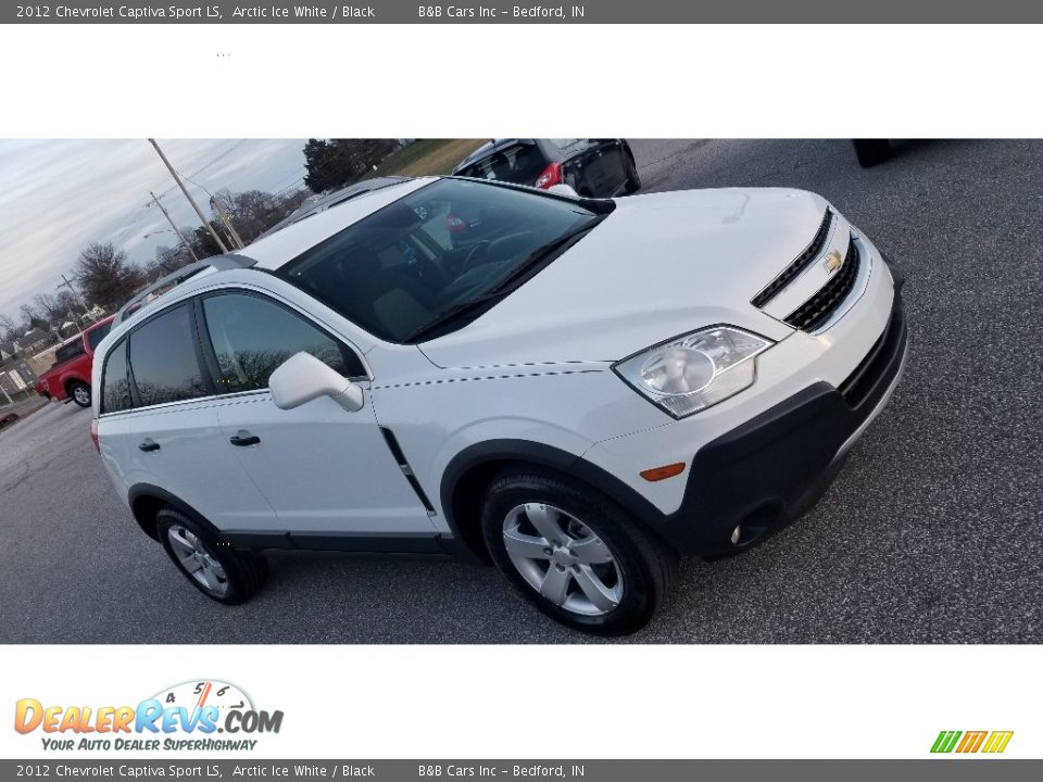 2012 Chevrolet Captiva Sport LS Arctic Ice White / Black Photo #25