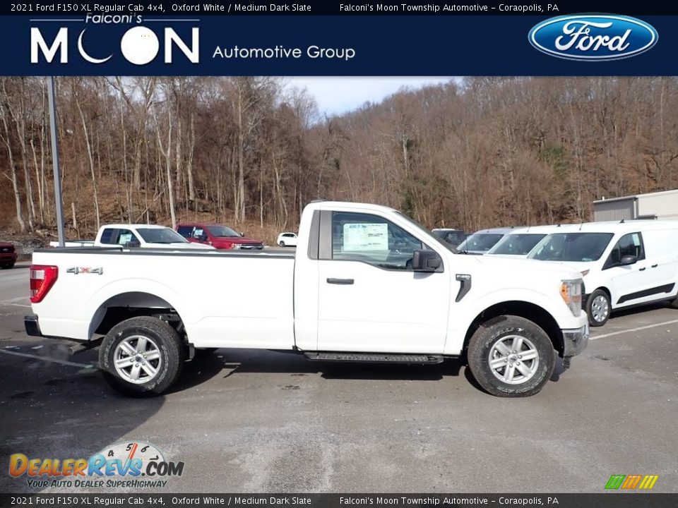 2021 Ford F150 XL Regular Cab 4x4 Oxford White / Medium Dark Slate Photo #1