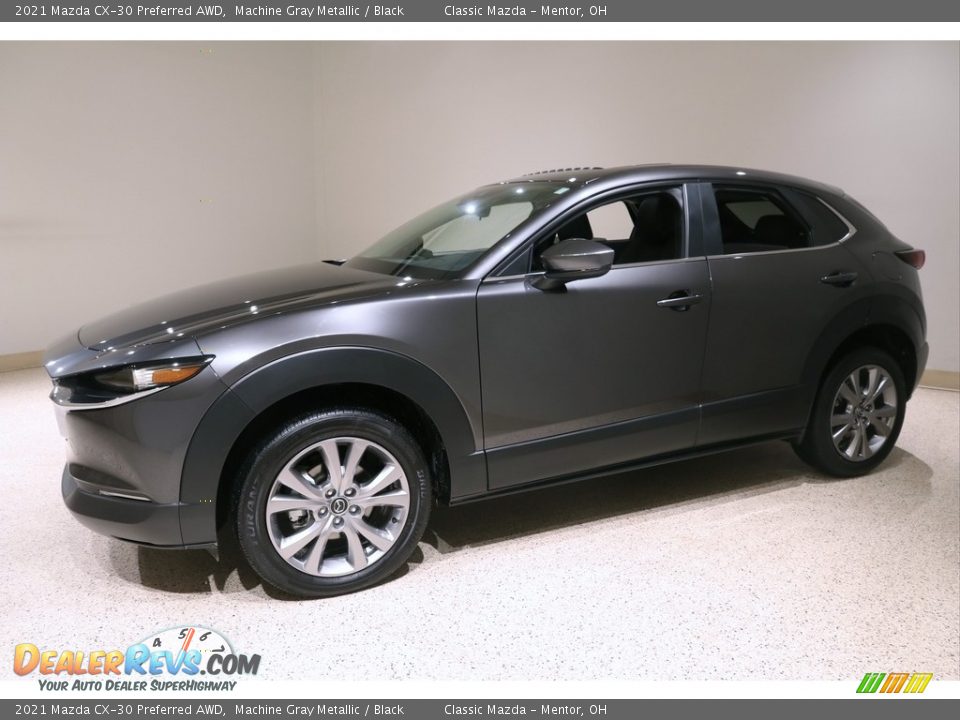 2021 Mazda CX-30 Preferred AWD Machine Gray Metallic / Black Photo #3