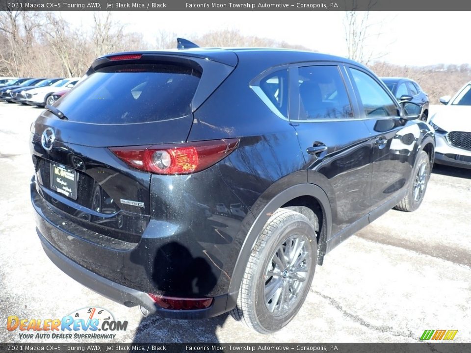 2021 Mazda CX-5 Touring AWD Jet Black Mica / Black Photo #2