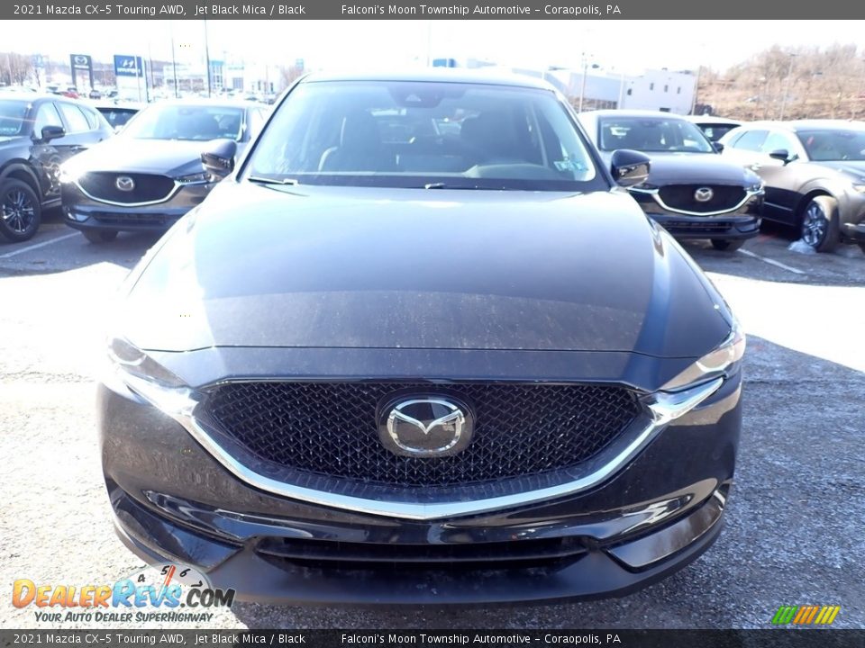 2021 Mazda CX-5 Touring AWD Jet Black Mica / Black Photo #4