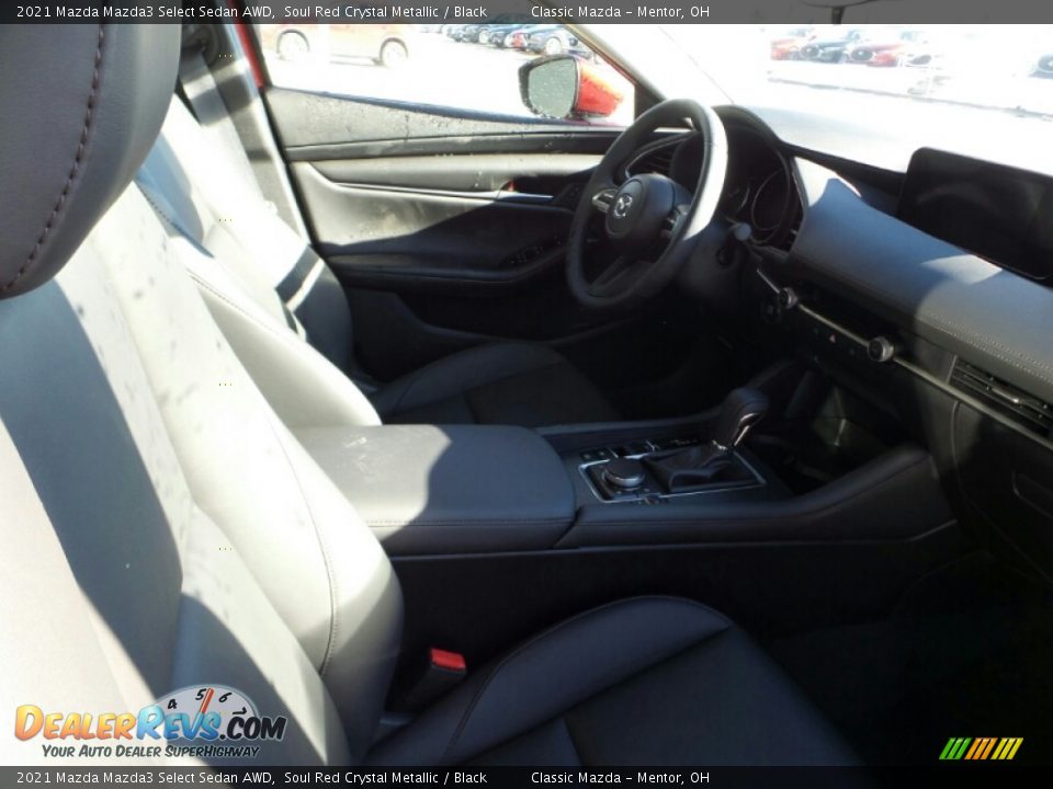 2021 Mazda Mazda3 Select Sedan AWD Soul Red Crystal Metallic / Black Photo #4