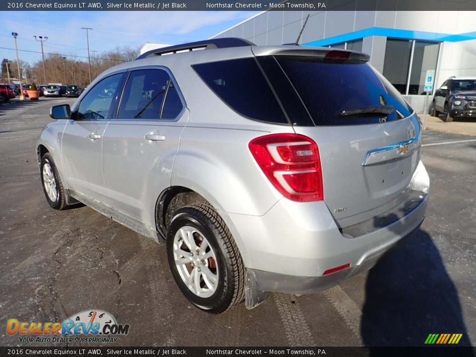 2016 Chevrolet Equinox LT AWD Silver Ice Metallic / Jet Black Photo #4