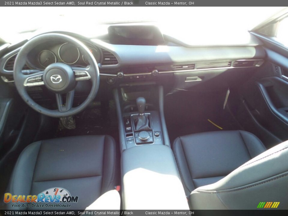 2021 Mazda Mazda3 Select Sedan AWD Soul Red Crystal Metallic / Black Photo #5