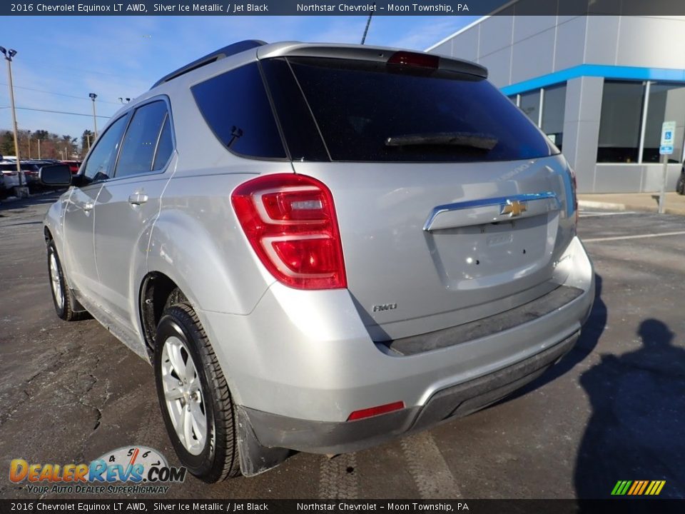 2016 Chevrolet Equinox LT AWD Silver Ice Metallic / Jet Black Photo #5