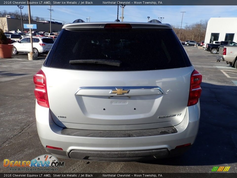 2016 Chevrolet Equinox LT AWD Silver Ice Metallic / Jet Black Photo #6