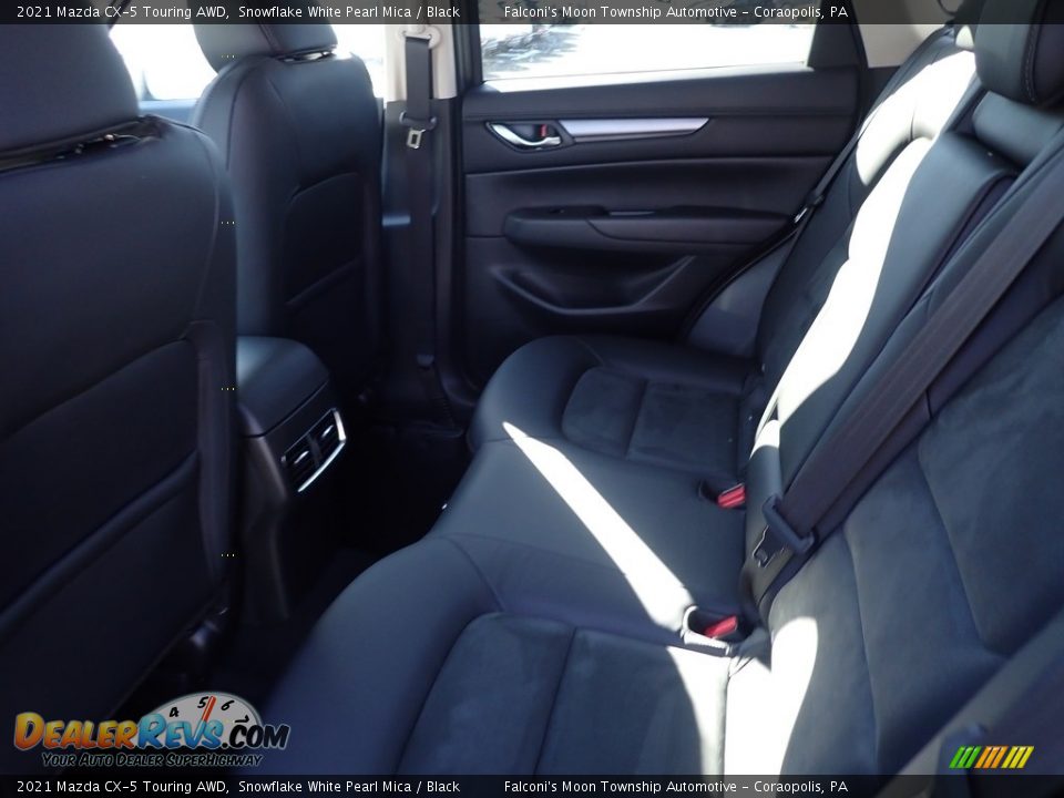 2021 Mazda CX-5 Touring AWD Snowflake White Pearl Mica / Black Photo #8