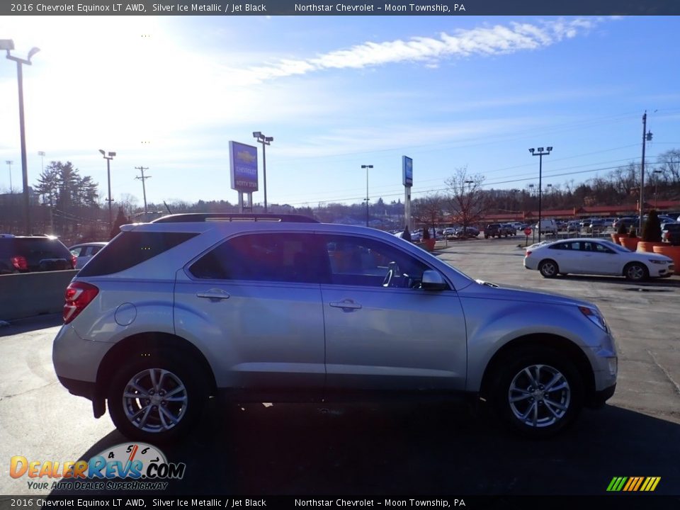 2016 Chevrolet Equinox LT AWD Silver Ice Metallic / Jet Black Photo #10