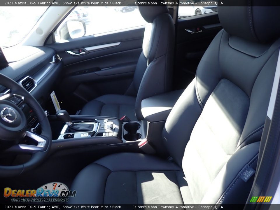 2021 Mazda CX-5 Touring AWD Snowflake White Pearl Mica / Black Photo #10