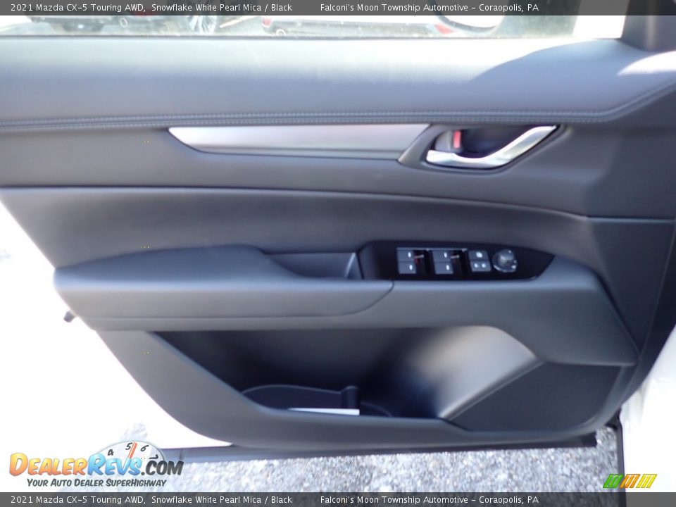 2021 Mazda CX-5 Touring AWD Snowflake White Pearl Mica / Black Photo #11