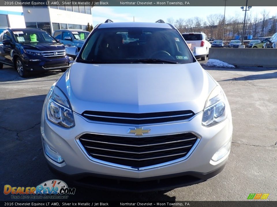 2016 Chevrolet Equinox LT AWD Silver Ice Metallic / Jet Black Photo #13