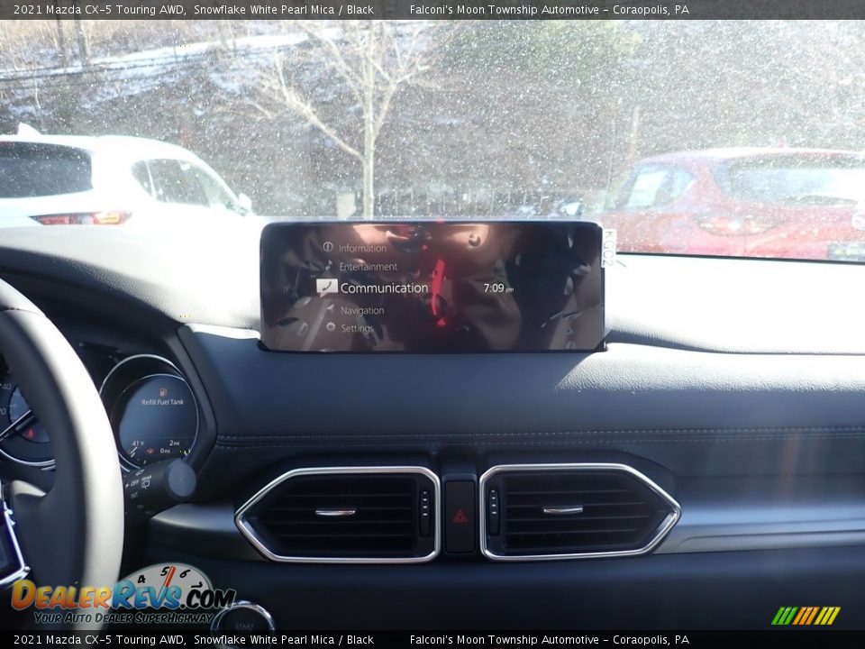 2021 Mazda CX-5 Touring AWD Snowflake White Pearl Mica / Black Photo #13