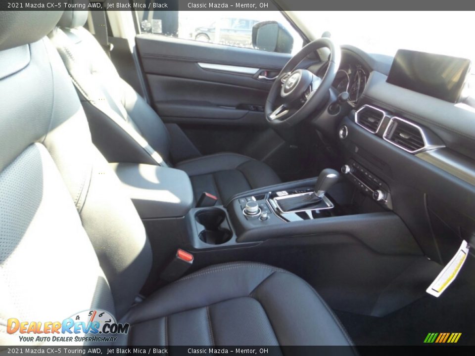 2021 Mazda CX-5 Touring AWD Jet Black Mica / Black Photo #4