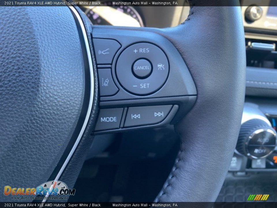 2021 Toyota RAV4 XLE AWD Hybrid Steering Wheel Photo #7