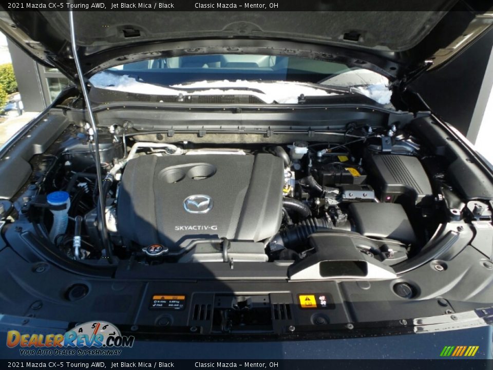 2021 Mazda CX-5 Touring AWD Jet Black Mica / Black Photo #10
