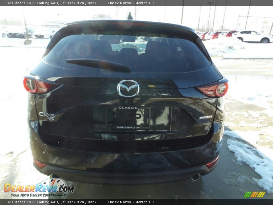2021 Mazda CX-5 Touring AWD Jet Black Mica / Black Photo #12