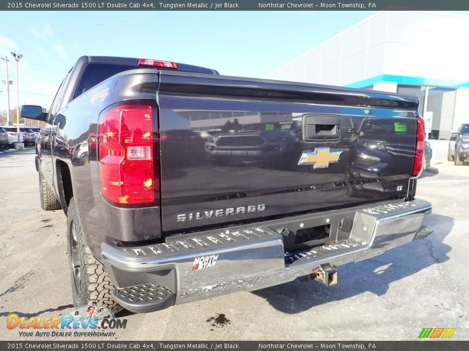 2015 Chevrolet Silverado 1500 LT Double Cab 4x4 Tungsten Metallic / Jet Black Photo #5