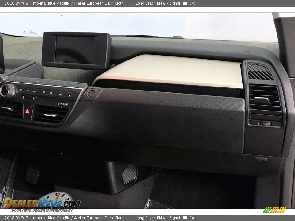 2018 BMW i3 Imperial Blue Metallic / Atelier European Dark Cloth Photo #22