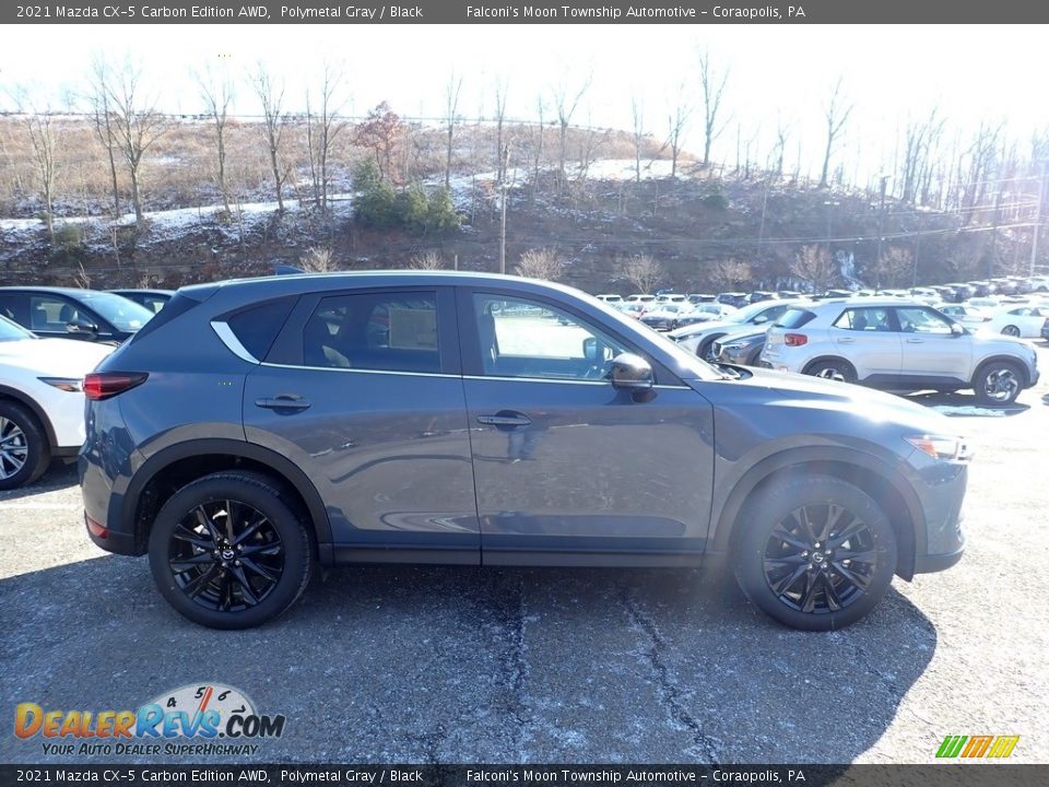 2021 Mazda CX-5 Carbon Edition AWD Polymetal Gray / Black Photo #1