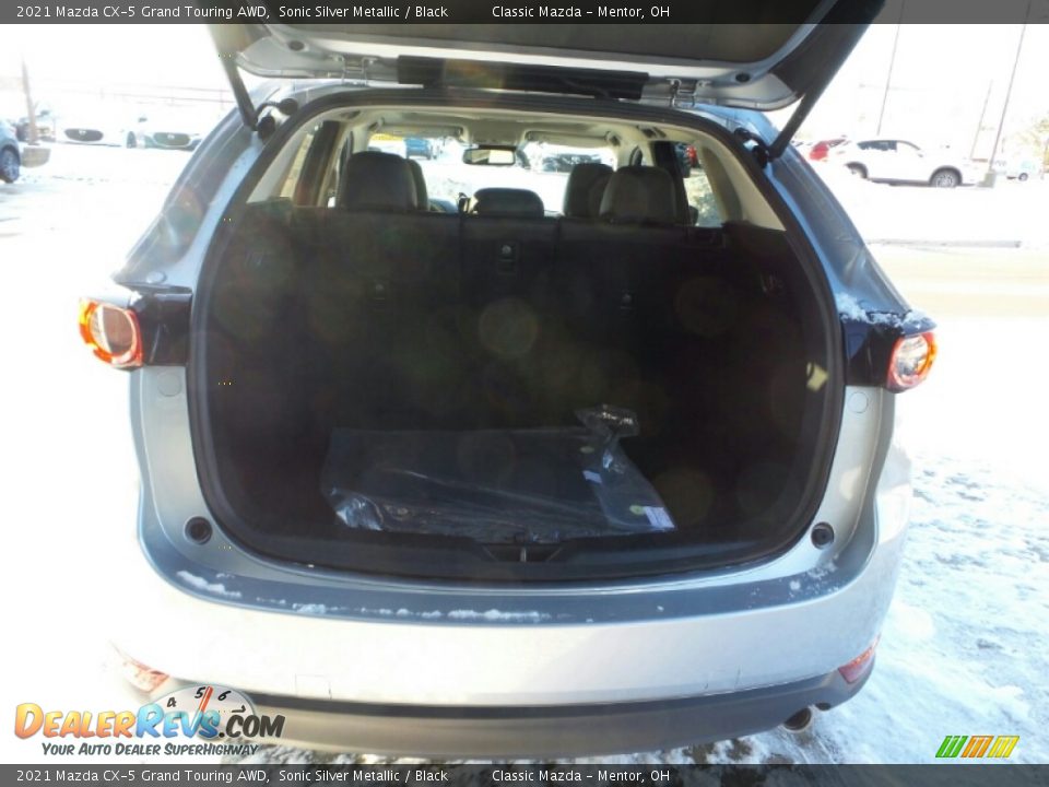 2021 Mazda CX-5 Grand Touring AWD Sonic Silver Metallic / Black Photo #9