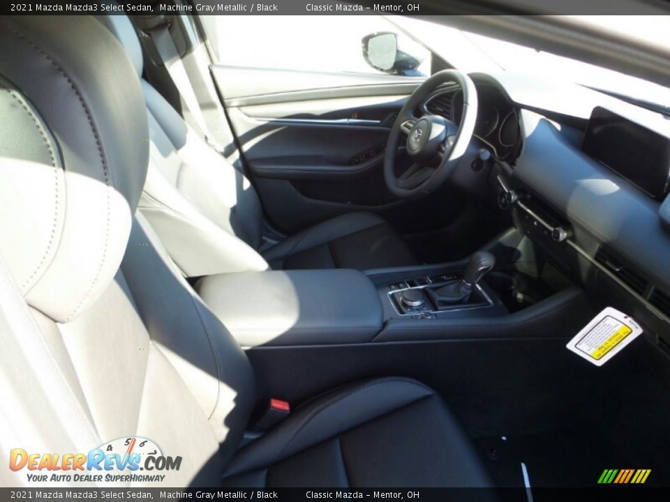 2021 Mazda Mazda3 Select Sedan Machine Gray Metallic / Black Photo #4