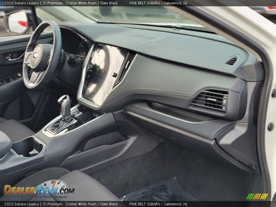 2020 Subaru Legacy 2.5i Premium Crystal White Pearl / Slate Black Photo #23