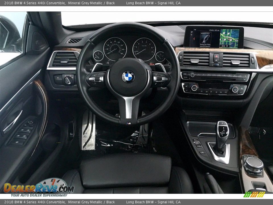 2018 BMW 4 Series 440i Convertible Mineral Grey Metallic / Black Photo #4